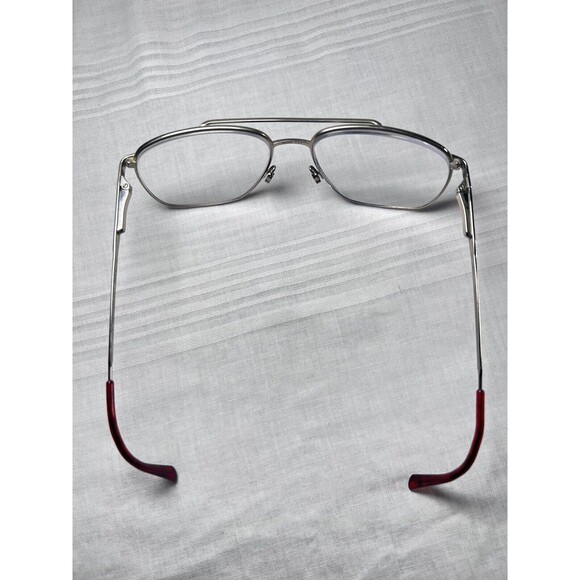 MARCHON NYC M-JONATHAN 2 Cafe 140 Light Brown Mens Aviator Eyeglasses 56-16-140 - Picture 6 of 6